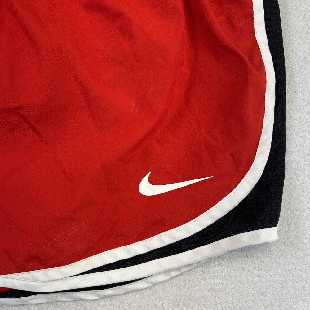 Kansas City Chiefs Shorts Womens Large Red NFL Football Nike Dri Fit Running - Picture 4 of 14